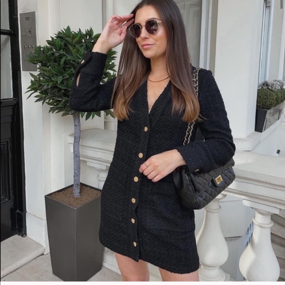 Zara weave textured dress - Picture 4 of 10